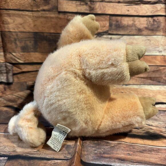Manhattan Toy Co Vintage 1990s Tan Beige Plush Pig Piglet Stuffed Animal 1999 - Picture 6 of 8